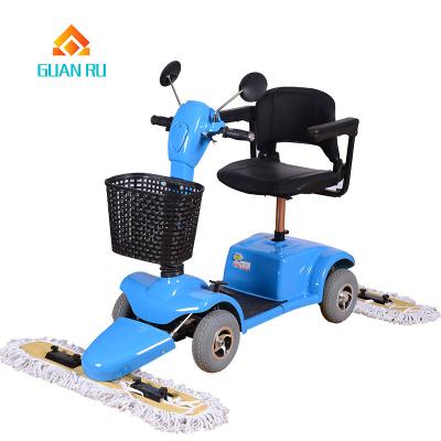 China Hotels Electric Wiping Machine Dust Cart Cleaning Machine for sale