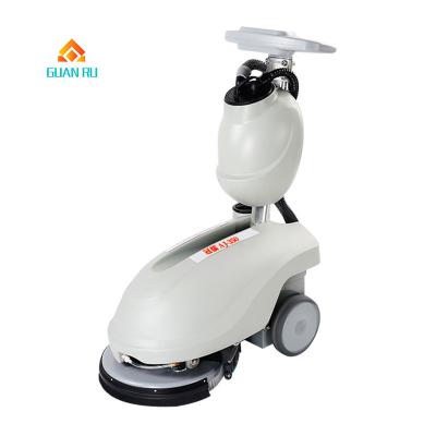 China Hotels Plug Battery Power Floor Washer Washer Floor Cleaning Machine Scrubber Dryer for sale