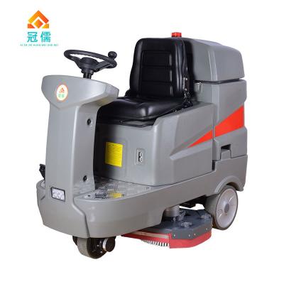 China Hotels Rechargeable Idustrial Battery Driving Electric Floor Washer for sale