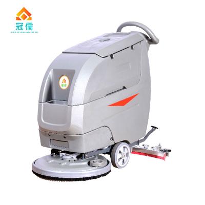 China Hot Selling Hotels Walk Floor Scrubber Electric Automatic Washing Cleaning Machine for sale