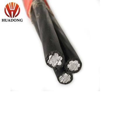 China construction iso pe xlpe high voltage pvc bag high voltage al xlpe 4x95 al xlpe 4x95 transport ABC aerial spaced cable for sale