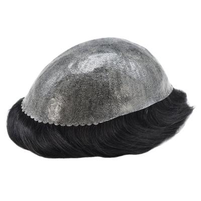 China 100% Indian Factory Direct Supply Cheap Price System Mens Hair Toupee Hair For Man for sale