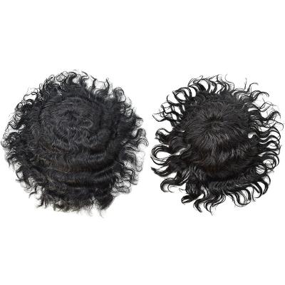 China High Cost Performance 100% Human Hairpiece Indian Hair Lace Up Oupee Hair Replacement System For Men for sale