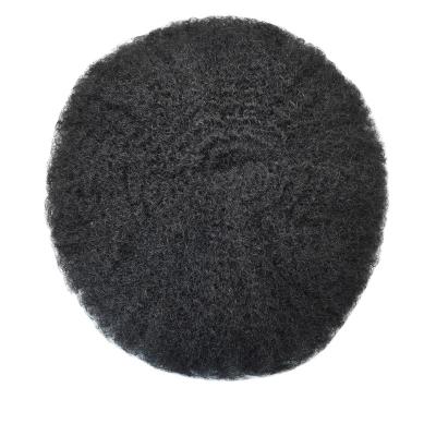 China 100% Indian Hair and Gray Hair is Wholesale High Quality Synthetic System Men's Synthetic Hair Replacement Protesis Wig Lace Frontal Afro Hairpiece for sale