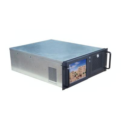 China 4U Portable Computer Rack Mounted Server Appliance Security Control ATX Industrial Chassis for sale