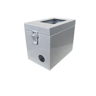 China Waterproof Aluminum Appliance Sheet Metal Fabrication Case Electronic Hardware Metal Shell Distribution Box for sale