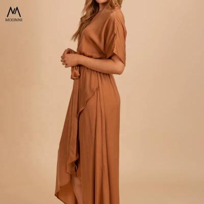 China MXN L808 Anti-wrinkle maxi beach dresses for girls, summer women dress casual long skirt, long casual dress elegant for sale