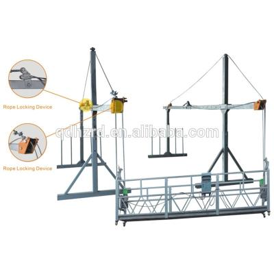 China modern zlp630 zlp800 galvanized suspended platform gondola scaffolding for sale