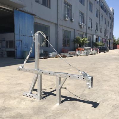 China Contemporary Hot-dip Galvanized Parapet Clamp For Special Parapet And Work Platforms Wall Gondola for sale