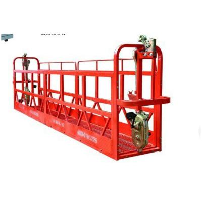 China zlp400 aluminum building cleaning gondola / window cleaning cradle suspended platform for sale