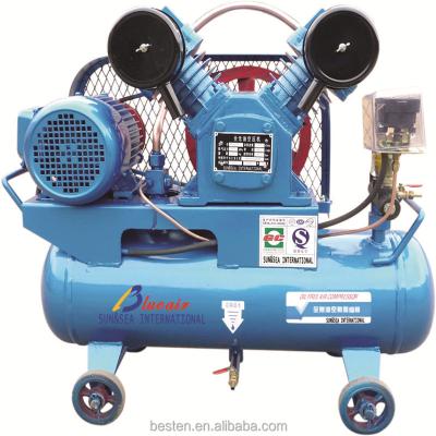 China High quality good reputation 2 piston air compressorAC220V110V380V440V105V120V240V1H 2 stage oil free compressed air free for sale