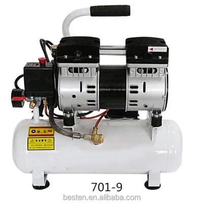 China Medical oil-free oil-free piston compressorAC220V110V380V440V105V120V240V1HP2HP3HP550W420W75 dental or medical use compressor air silence for sale