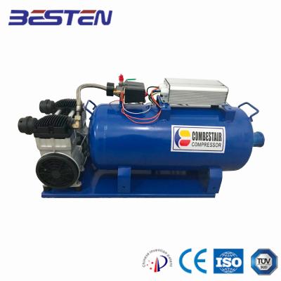 China DC144V DC oil free car use 1.5HP new type CE and ISO9001 certification compressorDC48V60V72V80V96V110V12V1HP2HP3HP550W420 silent oil free for sale