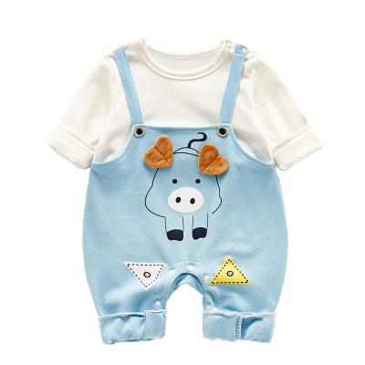 China fashion autumn clothes newborn baby boy clothes infant cute romper with good quality romper newborn baby BBN-98 for sale