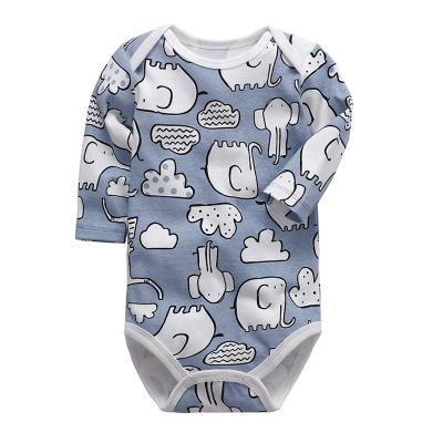 China Good quality custom made jumpsuits boys romper jump suit logo printing baby clothes newborn baby romper BBN-55 for sale