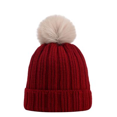 China COMMON Autumn And Winter Children's Hat Wool Baby Newborn Knit Hat Toddler Crochet Hat Infant Beanie for sale