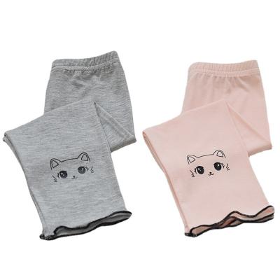 China Little Girls Leggings Cotton Children Pants Fashionable Manufacturer Kids Casual Wear Baby Clothes BBN-42 for sale