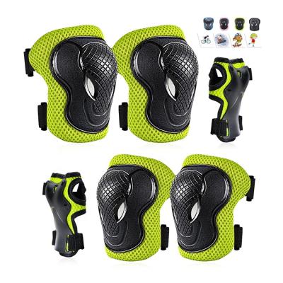 China Universal Kids Youth Roller Skate Scooter Skateboard Adult Bike Riding Gear Knee Pads Protector Set and Elbow Pads for sale