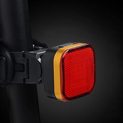 China Perfect Bicycle USB GTSBROS Rear Light Safety Charging Warning Of Bicycle Cycling Light Bicycle Brake Light for sale