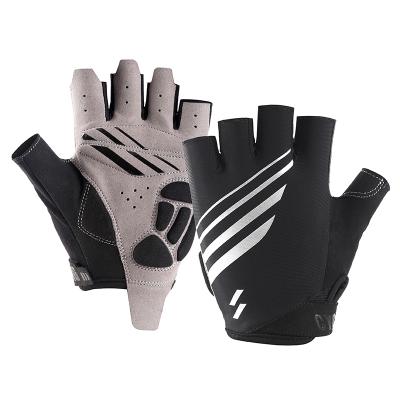 China Shock absorption Guangzhou men women summer light half finger mountain racing cycling bmx rider gloves cycle mtb bike bicycle for sale