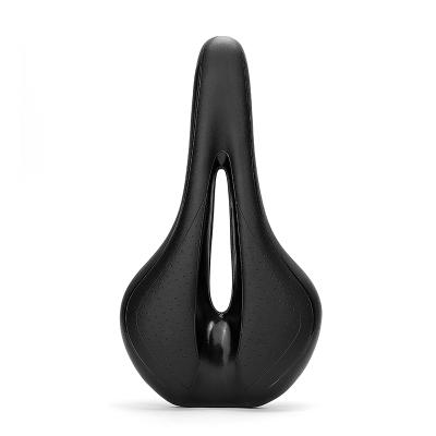 China Hot Selling Comfortable Amazon Bicycle Seat Bicycle Parts Saddle Waterproof Mountain Road PU Mount Mtb Racing Bike Seat Bicycle Saddle for sale