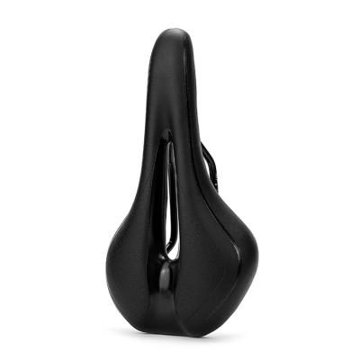 China Bicycle Seat Cycling Saddle MTB Cushion Breathable Comfortable Hollow Road Cycling Saddle for sale