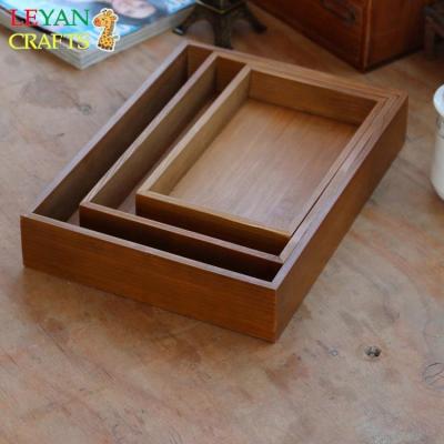 China China square or rectangular wooden box without cover for sale