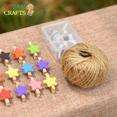 China Small Decorative Wooden Clips, Pegs, Clothespin, Unfinished Wooden Pegs Party Decorative Favors for sale