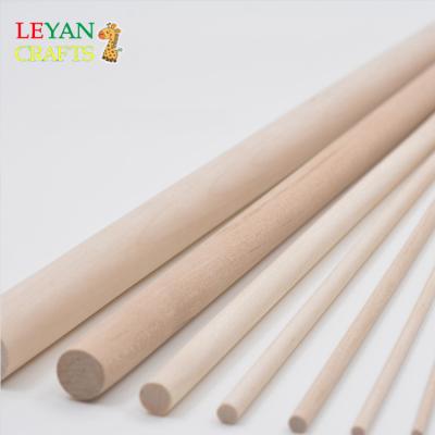 China China all kinds of long size wooden stick, unfinished natural round stick, lollipop sticks, DIY for sale