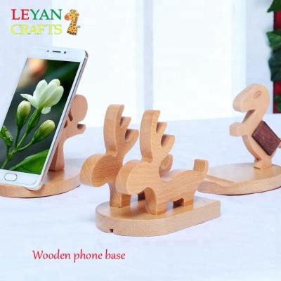 China Europe Hot Sale Beech Wood Telephone Base With Laser And Cutting for sale