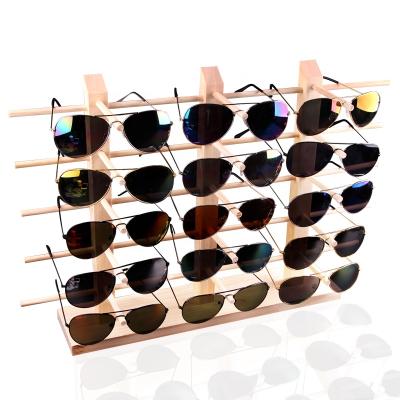 China 2019 hot selling new product wood sunglass display rack environment friendly for sale