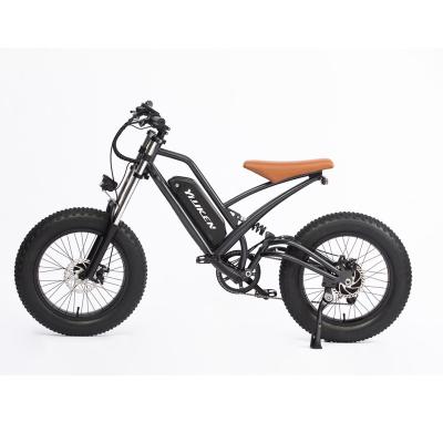 China Long Range 48v 750W/1000W Bafang Electric Bike Steel Motor Fat Tire E Bike for sale