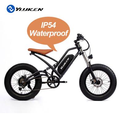 China European warehousefolding electric bike 48v tire powerful steel adult e bike fat for sale