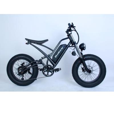 China 2021 Steel Fat Bike Bafang Rear Hub Motor Off Road Motorcycle Mountain Electric Motorbike Ebike for sale