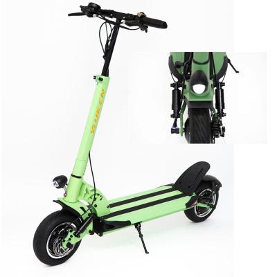 China Unisex Fast Durable 10 Inch Tire 1500W 60V 20Ah Lithium Battery Folding Electric Scooter For Adult for sale