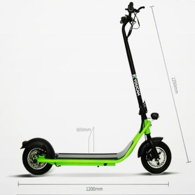 China 2020 Kino Folding 10 Inch 36V 350W/500W Unisex High Quality Long Range Electric Scooter for sale