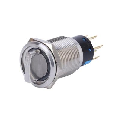 China 16mm 19mm 22mm Electronic Push Button Stepped Light Off Dc12v-24v Led Touch Dimmer Switch 19mm for sale