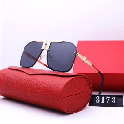 China Designer Oversized Famous Brands Luxury Women Men Sunglasses 2021 Fashion Shading Sun Glasses Wholesale Sun Glasses for sale