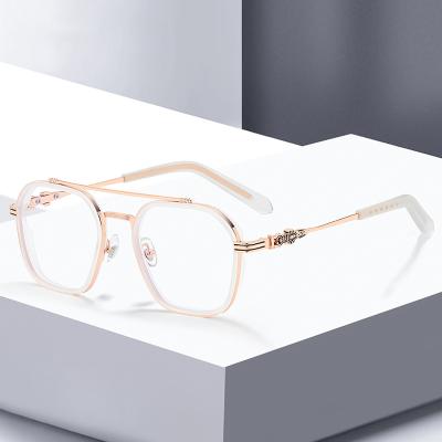 China 2021 new fashion optical glass blue light steel metal anti TR90 the same model as hero optical glasses for sale