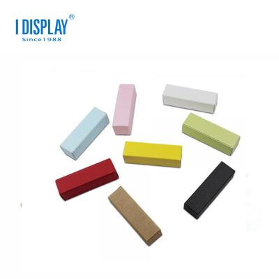 China Recycled Materials Logo Printing Luxury Cardboard Gloss Custom Lip Shaped Cosmetic Lipstick Packaging Box Packaging for sale