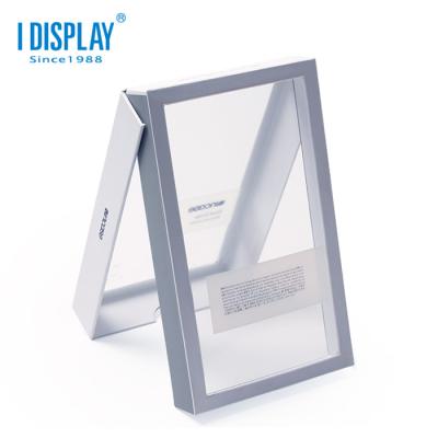 China Wholesale Materials Factory Recycled Cell Phone Case Color Box Packaging Paper Gift Box With Clear Lid for sale