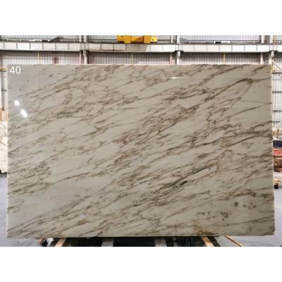 China Modern Luxury Chinese Calacatta Vagli Marble Gold Marble Slab for sale