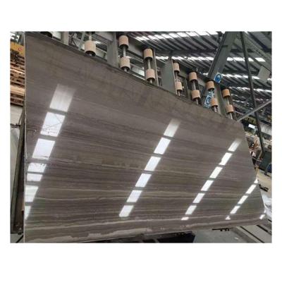 China Modern Chinese Natural Wood Marble Slab Stone Vein Coffee for sale