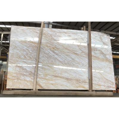 China Floor Greece Yellow Marble Stone, Brown Spider Marble Slab Stone, Golden Spider Marble for sale