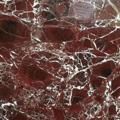 China Modern Natural Stone Italian Rosso Levanto Red Marble Drawer for Luxury Hotel Bedroom for sale