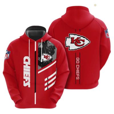 China Hot Selling Viable America Football Team NFL Rugby 3D Digital Printing Plus Size Mens Hoodies And Sweatshirts for sale