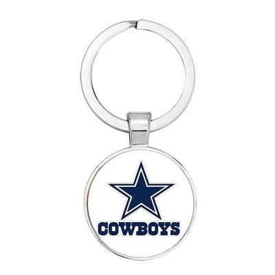 China 2022 New Arrival Customized Unisex NFL American Football Team Logo Ornament Key Chain for sale