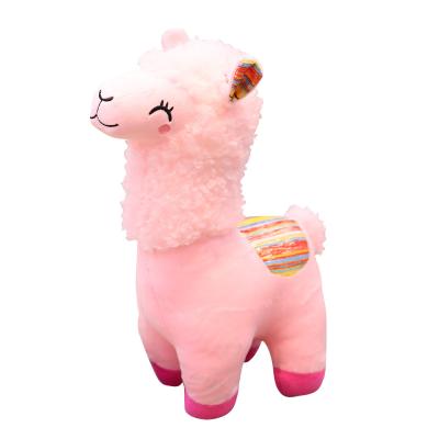 China Wholesale 25cm Stuffed Plush Goat Plush Toy Model Alpaca Soft Plush Toy for sale