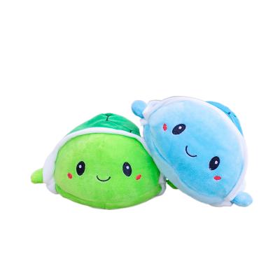 China New Stylish Plush Wholesale Cute Flip Turtle Double Sided Doll Reversible Plush Toy for sale