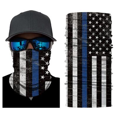 China Sun Country Flag Multifunctional Hot Selling Seamless Outdoor Recycling Protection Printed Bandanas for sale